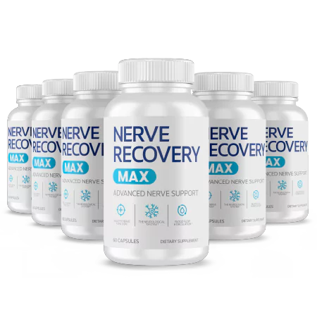 Nerve Recovery Max supplement bottle